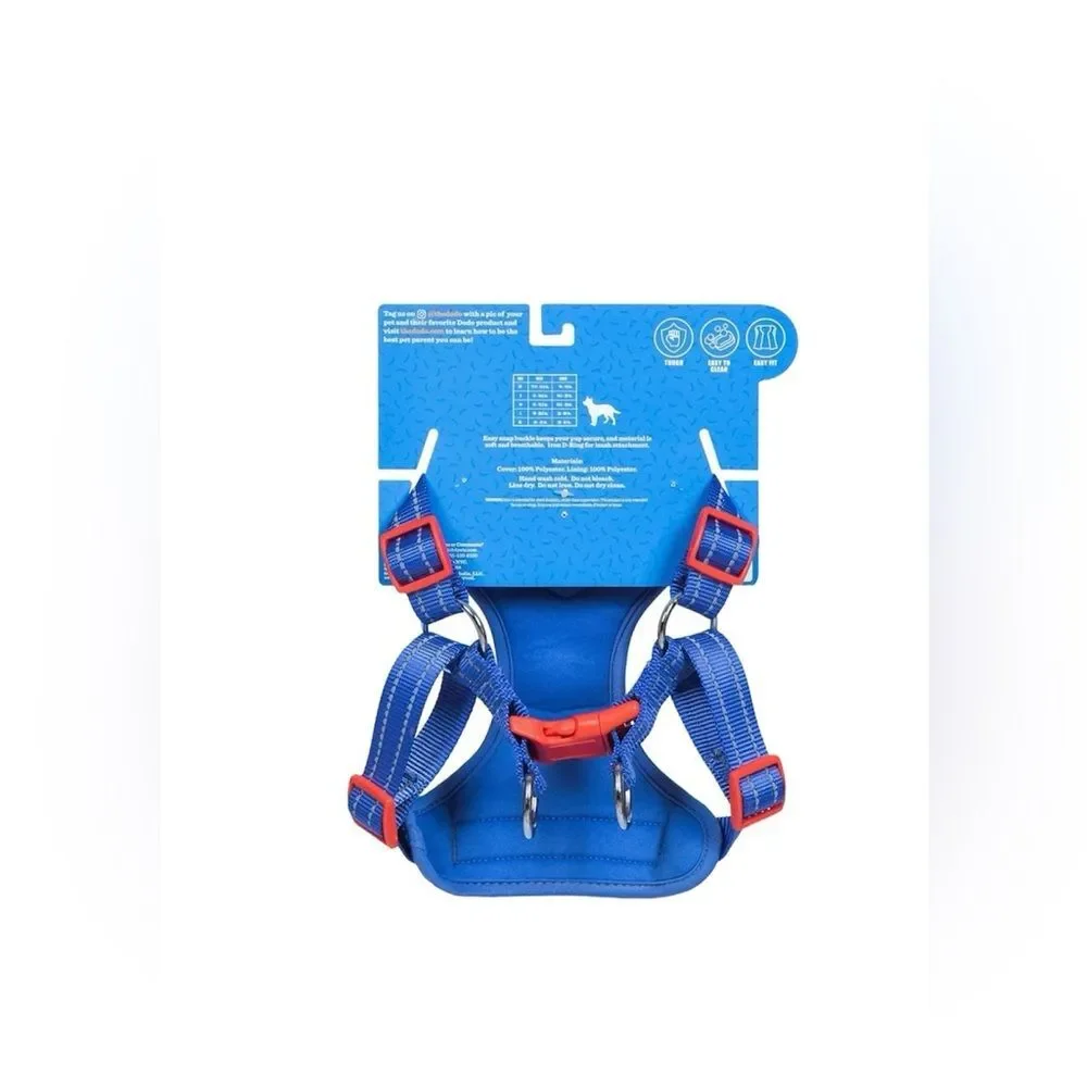 NEW mesh dog harness sz large